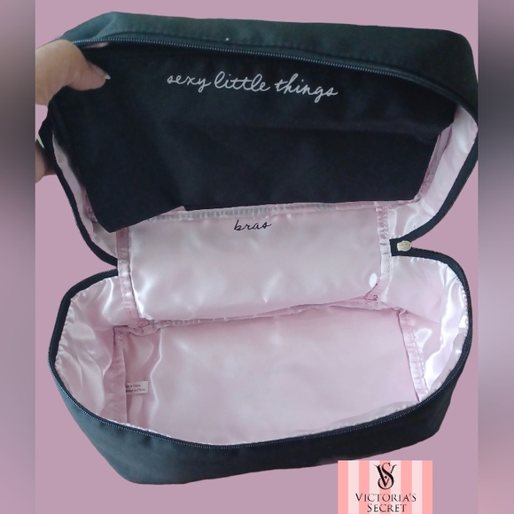 Victoria's Secret Sexy Little Things Train Case Pink & Black - Picture 8 of 11